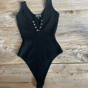 black bodysuit